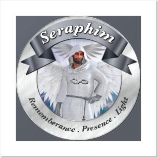 Seraphim Bubble Free Stickers Posters and Art